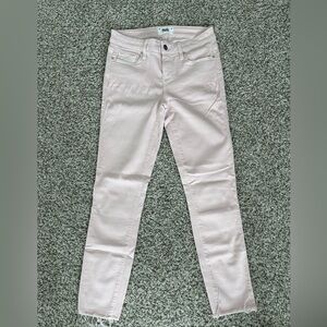 PAIGE Blush Rose Ankle Jeans Size 26